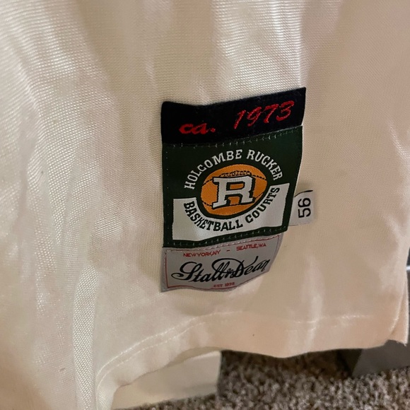 VINTAGE Uptowners #12 Basketball Jersey - Stall and Dean - Picture 2 of 3